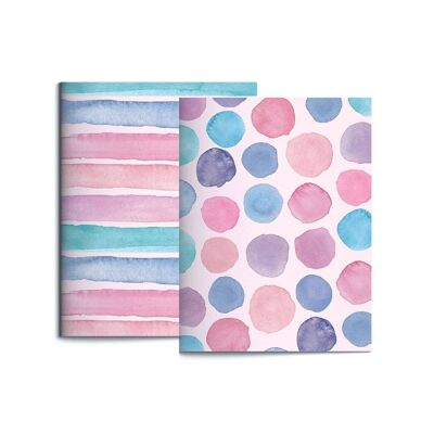 Double cover notebook - WonderColours