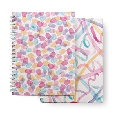 Double-covered notebook - Brush