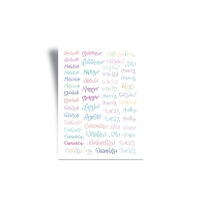Stickers - Texts for Bullet Journal