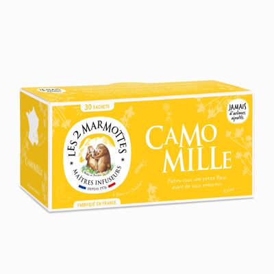 Chamomile tea: infusion & chamomile herbal tea Les 2 Marmottes