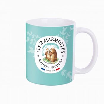 Mug Duo de Menthes cadeau - Les 2 Marmottes 1