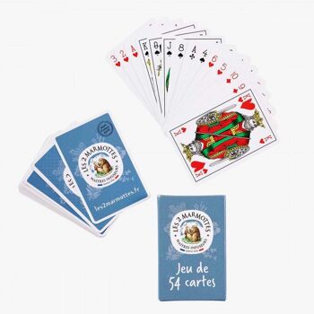 Jeu 54 cartes des Marmottes 2