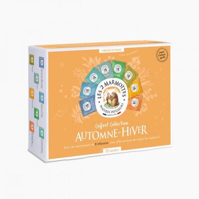 Box of infusions and teas "Autumn Winter" - Les 2 Marmottes