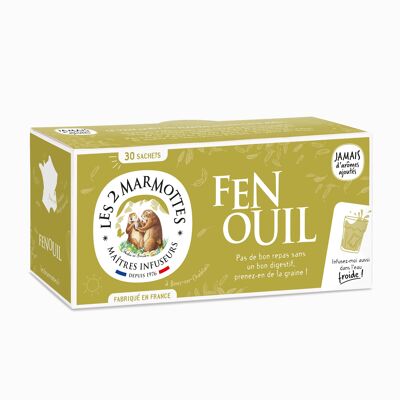 Infusion au fenouil : infusion & tisane au fenouil Les 2 Marmottes