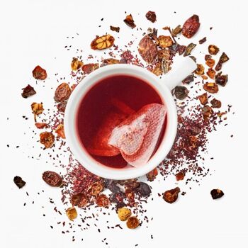 Infusion cynorrhodon et hibiscus : infusion tisane au cynorrhodon hibiscus 4