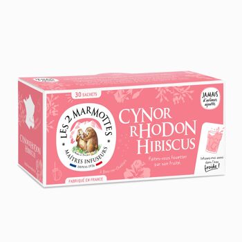 Infusion cynorrhodon et hibiscus : infusion tisane au cynorrhodon hibiscus 1