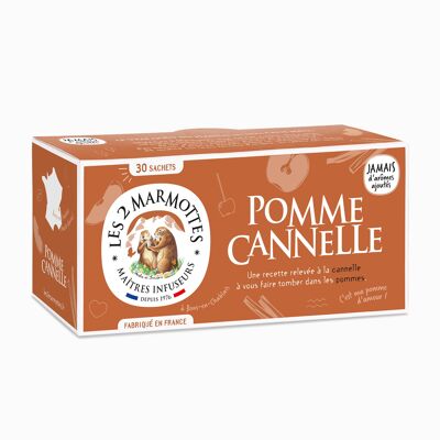 Infusion pomme cannelle : infusion & tisane à la pomme et cannelle