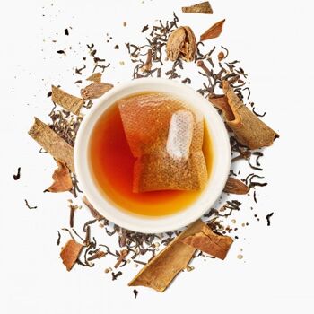 Thé noir Chaï : thé noir biologique cannelle & cardamome | Les 2 Marmottes 3