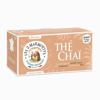 Chaï black tea: organic cinnamon & cardamom black tea | The 2 Marmots
