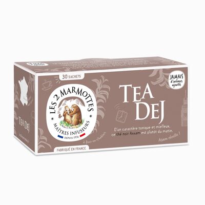 Organic black tea: Organic ASSAM DEJ TEA | The 2 Marmots