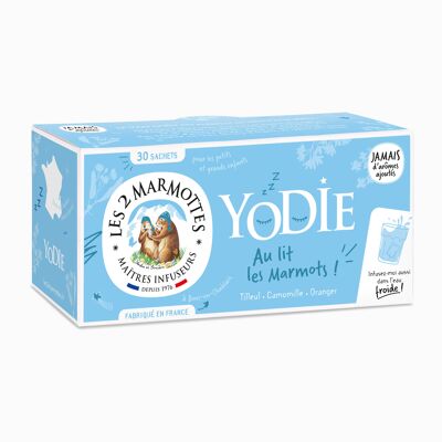 Les 2 Marmottes sachets Infusion Camomille 30g