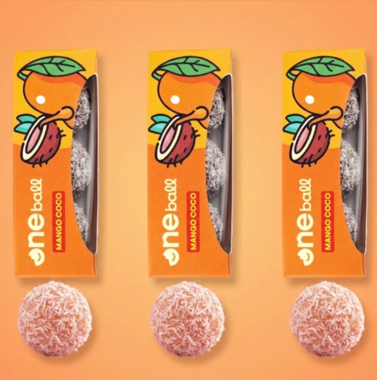 One Ball Mango-Coconut