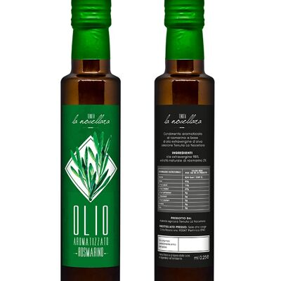 Olio aromatizzato al Rosmarino - 0,25