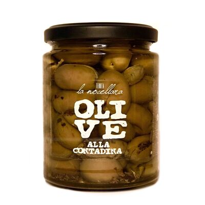 Peasant style olives - 290 gr.