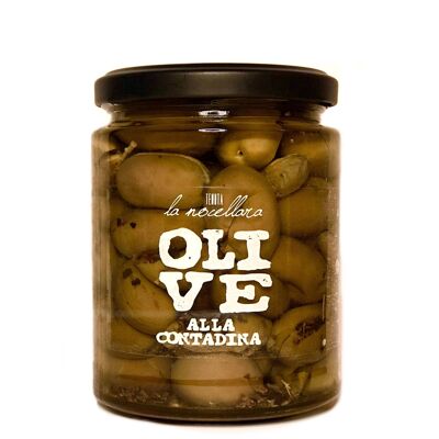 Peasant style olives - 290 gr.
