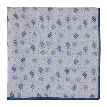 POCHETTE COTON BLEU DITZY FLORAL 3