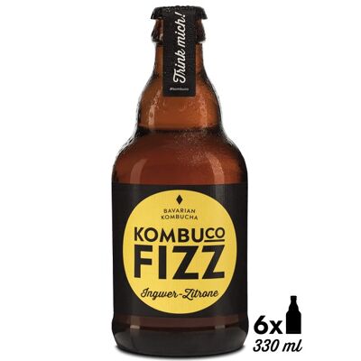 Kombuco FIzz Ingwer Zitrone