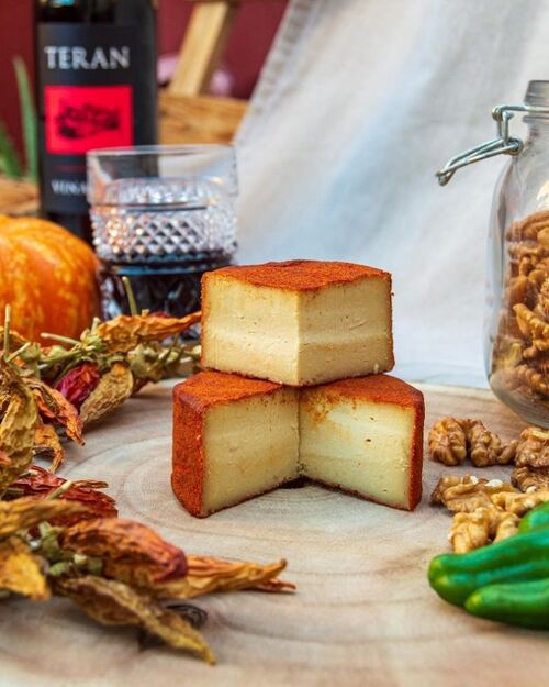 Queso Vegano - Niño Malo - con Cayena - Vegan Cheese