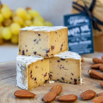 Vegan cheese - HappyMe - With Kalamata Olives - Vegan Cheese