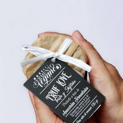Queso Vegano - TrufLove - Con Trufa Blanca y Shitake - Vegan Cheese