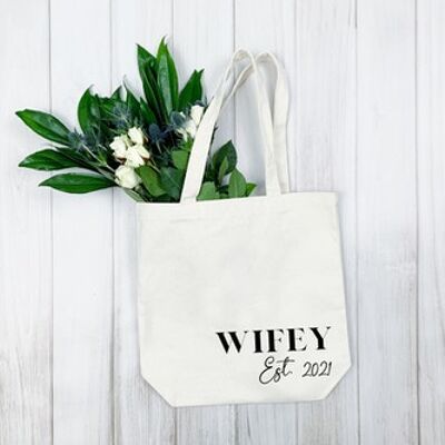 Wifey Est. Tote Bage , sku145