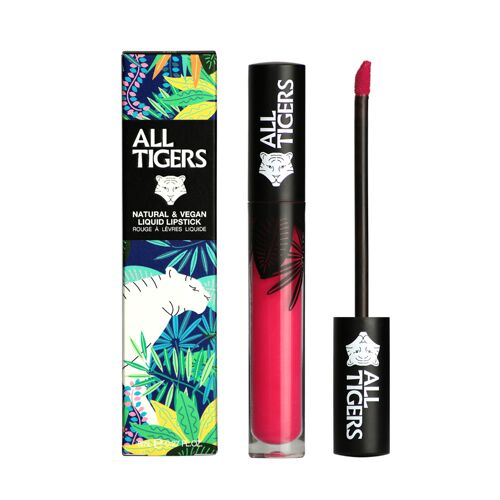 Rouge à lèvres liquide mat vegan et naturel 786 FUCHSIA "OWN THE STAGE"