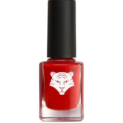 Vegan and natural nail polish 298 RED "HIT IT BIG"