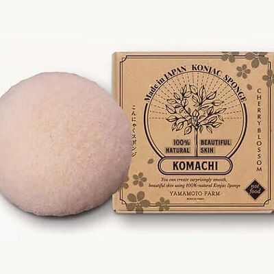 Organic Konjac Sponge with Sakura