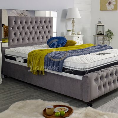 Mia Bed Frame - 5FT-KINGSIZE