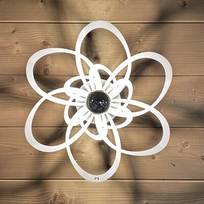 Infinity Flower wall/ceiling light white