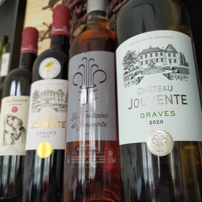 Bordeaux wines: Discovery of the cuvées of Jouvente (AOC Graves)