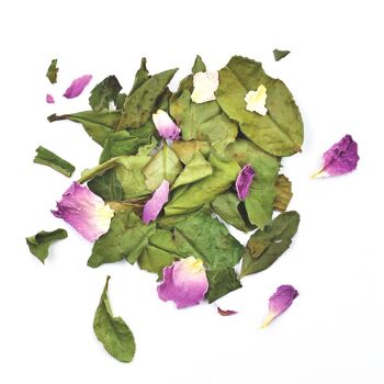 Thé blanc REINE DE DAMAS - Thé blanc avec des pétales de rose - 50g 2