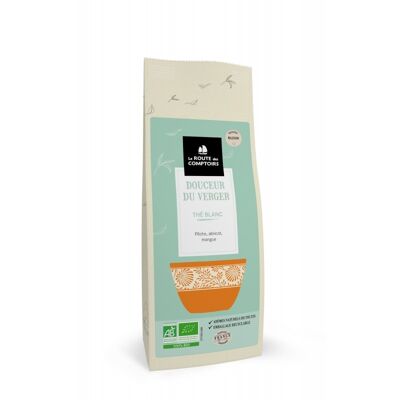 DOUCEUR DU VERGER White Tea - Albaricoque, mango, melocotón - bolsa de 50 g