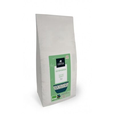 Thé Vert GUNPOWDER - Nature Chine "Poudre à canon" - Vrac 1 Kg