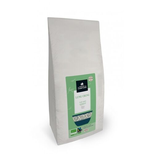 Thé Vert LUNG CHING - Nature Chine "Puits du dragon" - Vrac 1 Kg