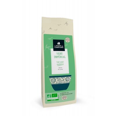 Thé vert VERT IMPERIAL - Sri Lanka, Ceylan - Sachet 100g