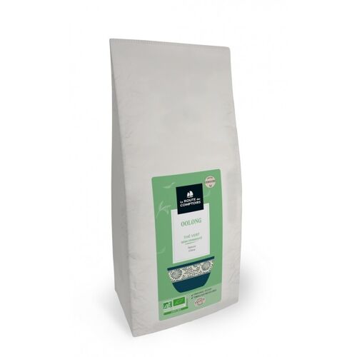 Thé Vert OOLONG - Semi fermenté - Nature Chine - Vrac 1 Kg