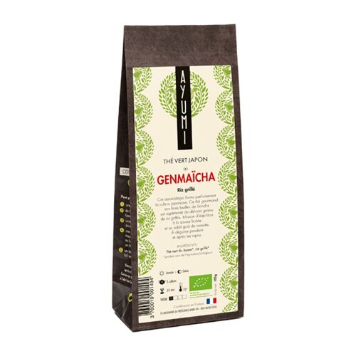 Thé Vert GENMAÏCHA - Japon "Riz grillé" - Sachet 100g