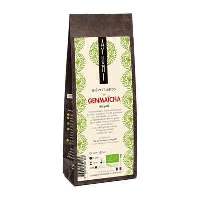 Tè verde GENMAÏCHA - Giappone "Riso alla griglia" - Busta da 100 g