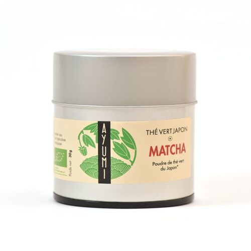 Thé Vert MATCHA - Japon "Mousse de jade liquide" - Boites 30g