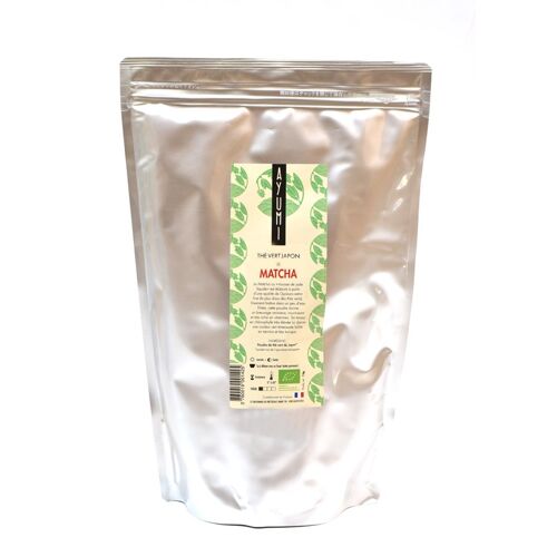 Thé Vert MATCHA - Japon "Mousse de jade liquide" - Vrac 1 kg