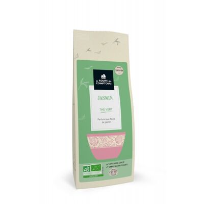 JASMIN Green Tea - Tè verde con fiori di gelsomino - Busta da 100g