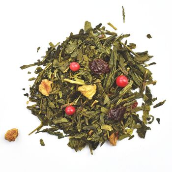 GOURMET PICKUP Green Tea - Strawberry, apple, berries - 100g bag 3