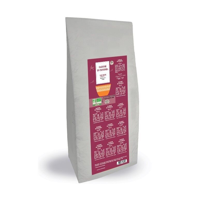 Black Tea WISDOM OF THE BUDDHA - Mint, lemon, mango - Bulk 1 Kg