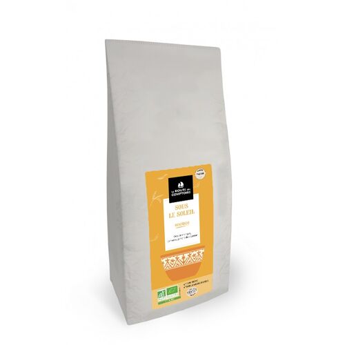 Rooibos SOUS LE SOLEIL - Dés de mangue, cannelle, piment de cayenne - Vrac 1 Kg