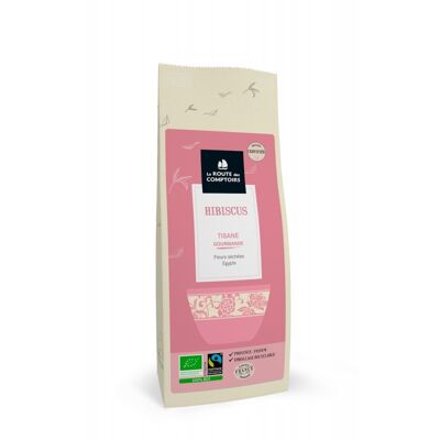 HIBISCUS herbal tea - Dried flowers - Egypt - 100g bag