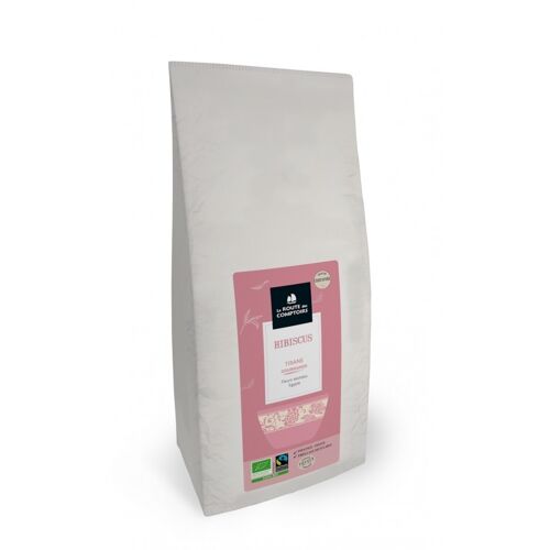 Tisane HIBISCUS - Fleurs séchées - Egypte - Vrac 1 Kg