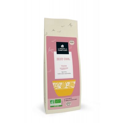 Té de hierbas ZEST COOL - Citrus, 100% HE - Bolsa de 100 g