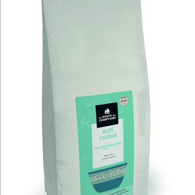 MATÉ CASBAH - Mate verde, menta dulce - Granel 1 kg