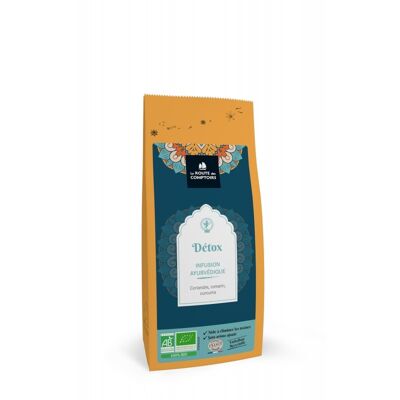 Infusion ayurvédique DÉTOX - Coriandre, romarin, curcuma - Sachet 70g